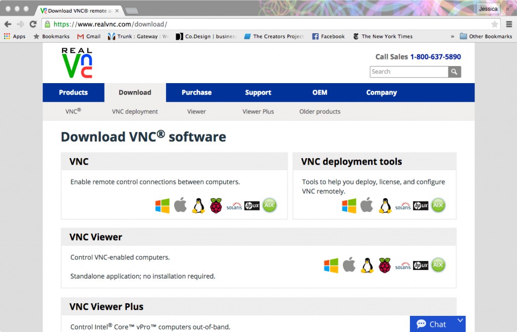 VNC_download_page