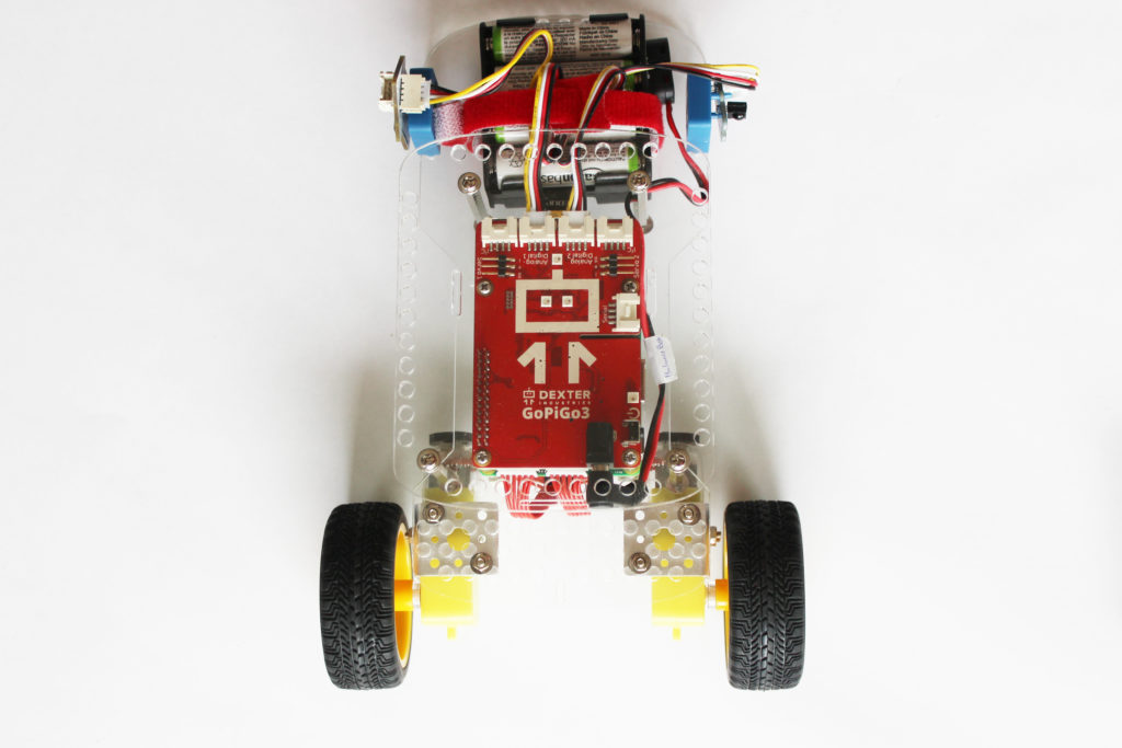 Running the BalanceBot, a Balancing Raspberry Pi Robot